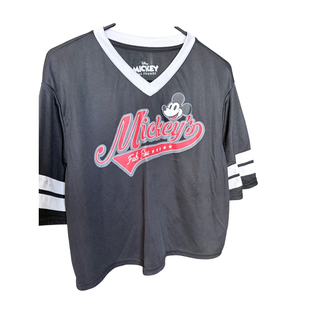Disney Mickey Mouse Fab Five Mesh Jersey Shirt Size M